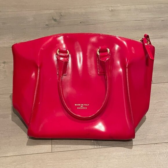 Red Iacucci Handbag - Picture 1 of 6